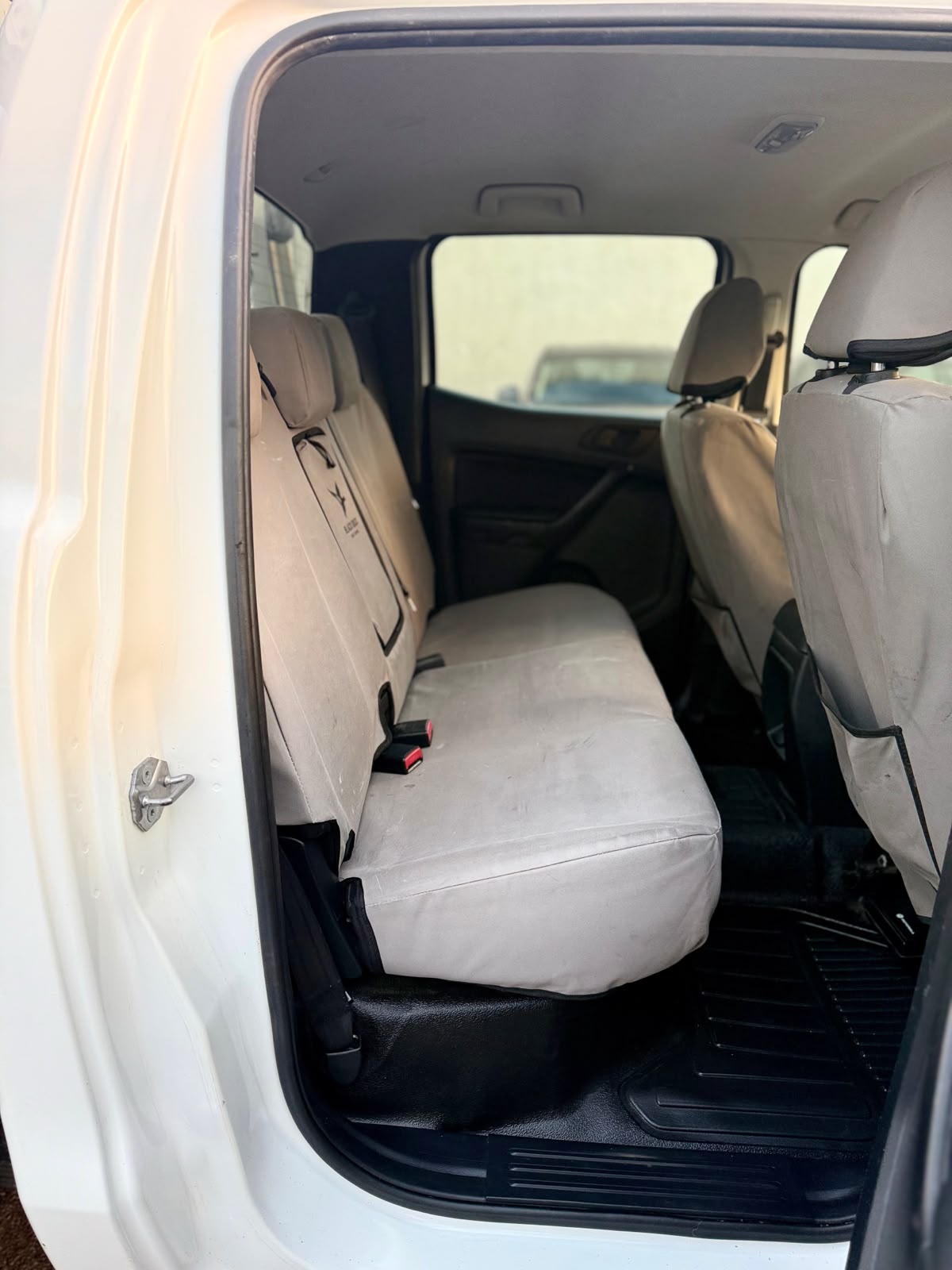 2019 Ford Ranger Dual Cab Chassis in White