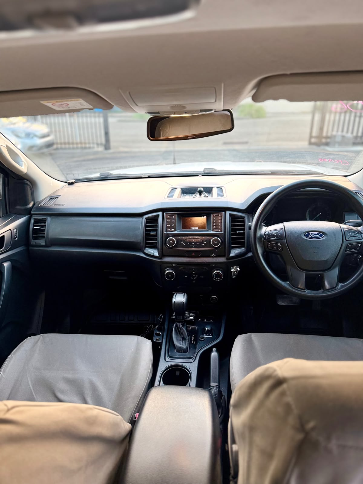 2019 Ford Ranger Dual Cab Chassis in White